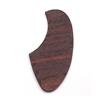hot! 2Pcs Ukulele Pickguard Crescent Rosewood Shield Wooden Guards Musical Instrument Accessories