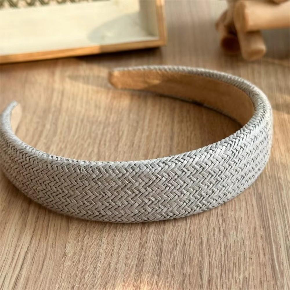 Solid Color Wide Edge Headband Wide Edge Women's Headband Fashion Hair Hoop Women