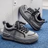 New Men's Classic Fashion Low Top Thick Sole Skateboarding Shoes Comfortable Soft Sole Basketball  Sneakers
