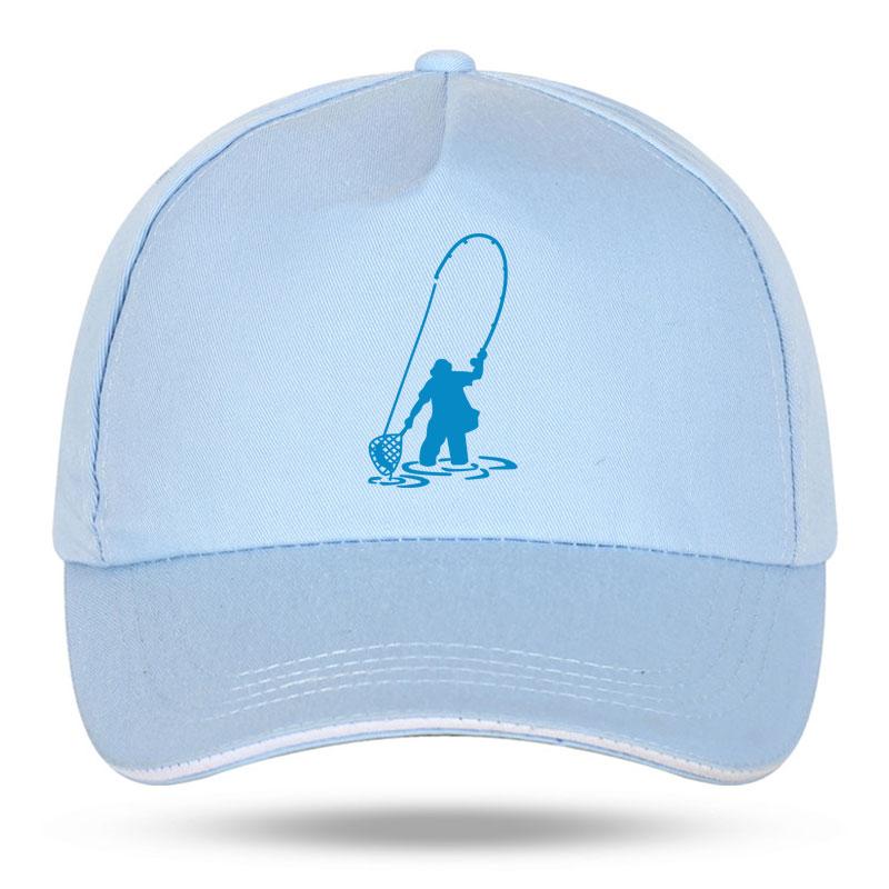 New Unisex Women Fashion Fly Fishing FisherUnisex Trout Fish Funny Baseball Caps for Hip Hop Cotton Trucker Cap Bone Dad Hats