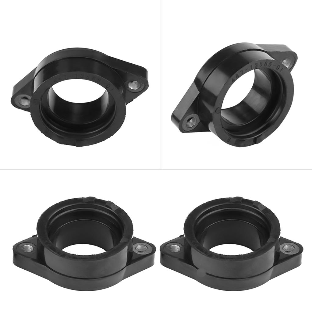 2Pcs Motorcycle Carb Carburetor Intake Manifold Boot Joint for TX XS650 Twin 1974‑1977