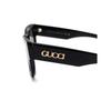 [Gucci] La Prima Rectangular Frame Sunglasses 819556 J0740 1012