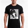 GIRLFRIEND (BLACK AND WHITE) SAD JAPANESE ANIME AESTHETIC TShirt Summer Casual Cotton Tee Oversized Streetwear Tops