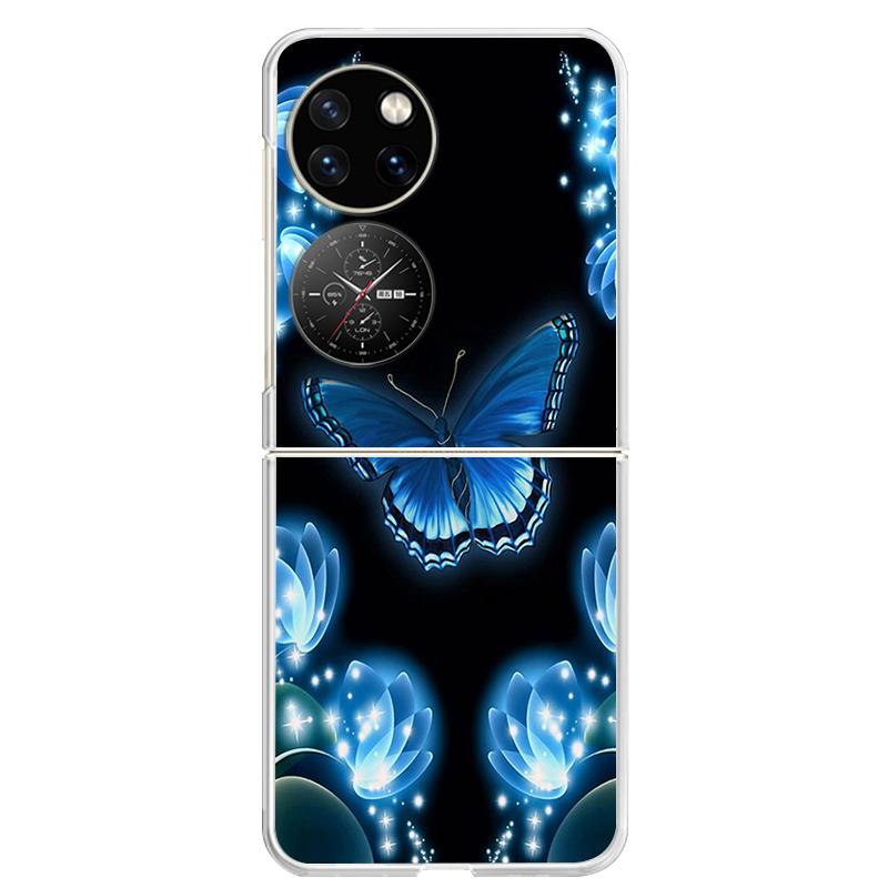 Для Huawei P50 Pocket Чехол Прозрачный Жесткий ПК Задняя Крышка Телефона Для Huawei Pocket 2 Чехлы P50 P 50 PocketS S Чехлы Capa