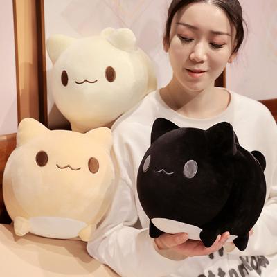 Милый толстый кот декоративная подушка плюшевая игрушка кукла котенок кукла домашняя диванная подушка подушка тряпичная кукла