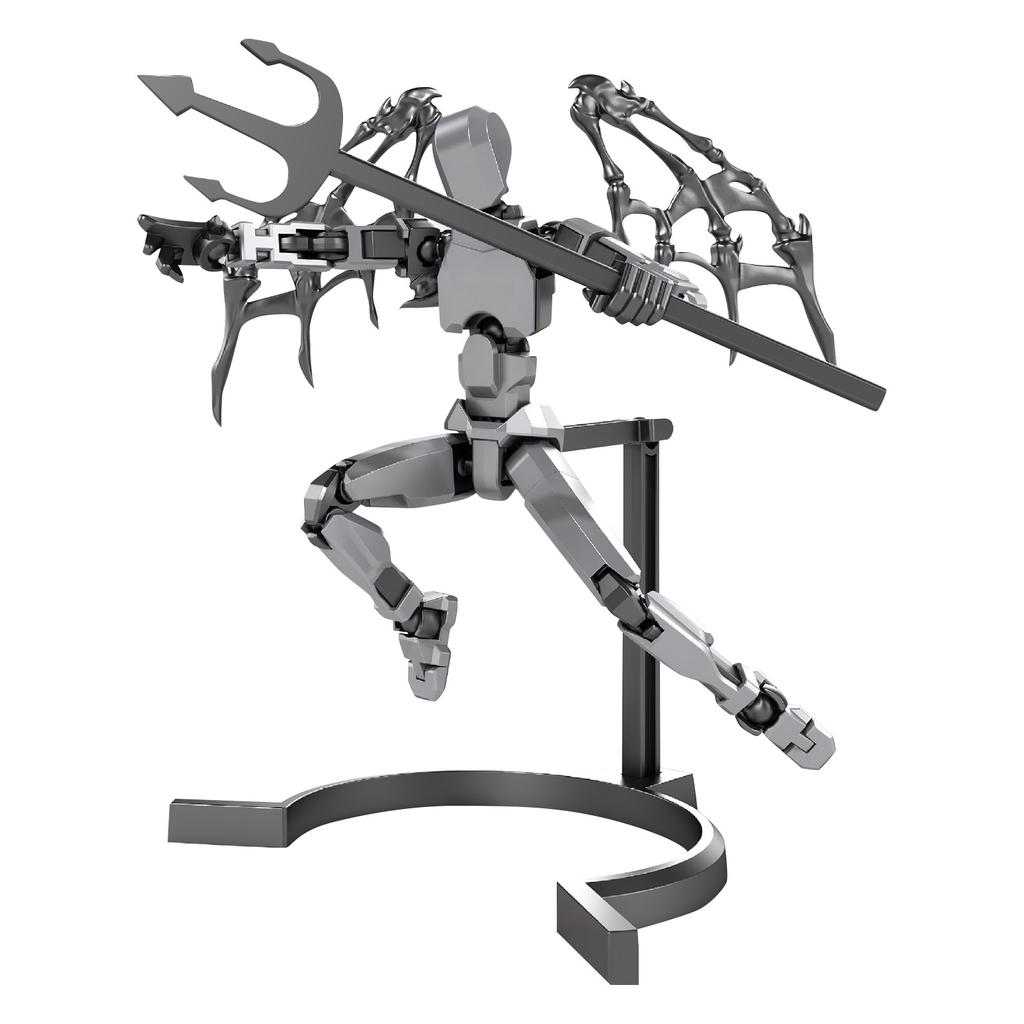 Mobile Doll Set, 3D Printed Titan Robot Mobile Doll, Posable Mobile Doll, Suitable For Collectors, Desktop Decoration