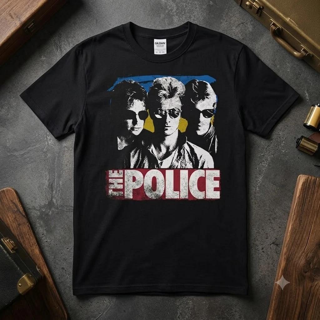 The Police Band Vintage T-Shirt, Men's Women's Sizes