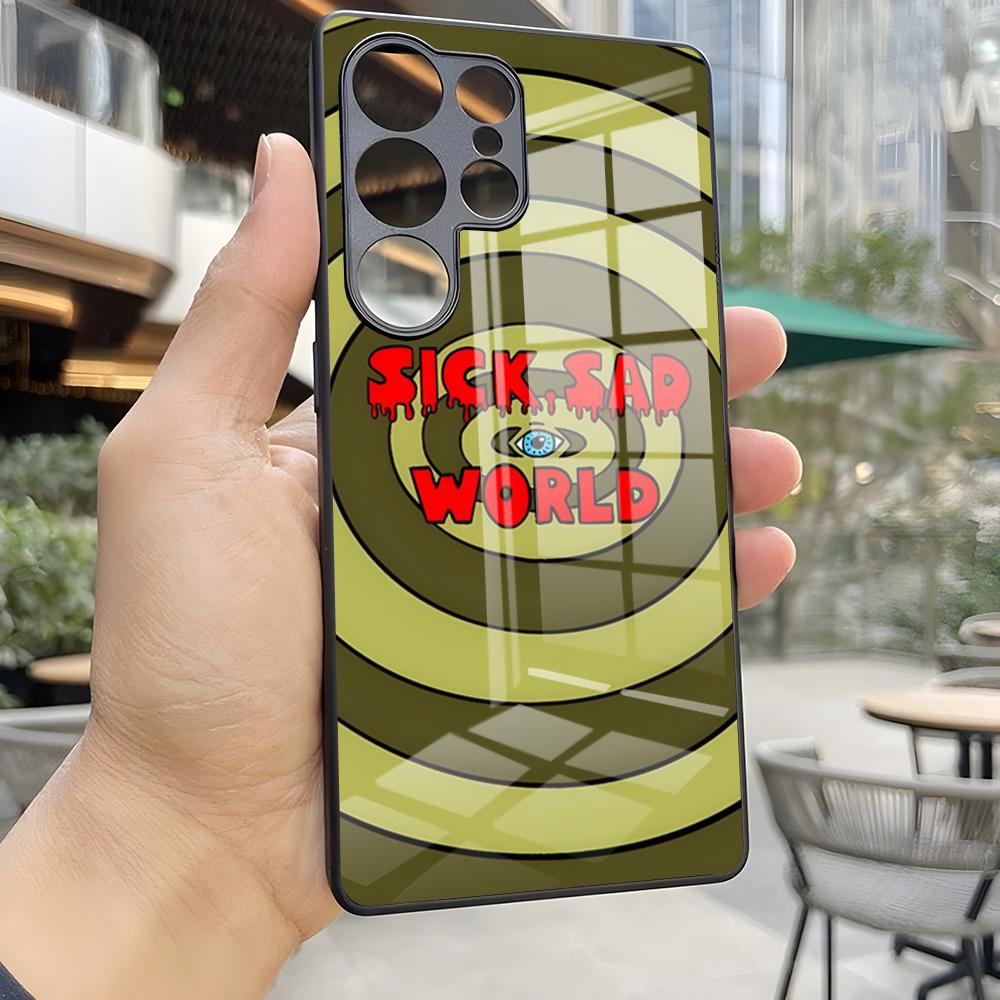 Чехол для телефона с Дариями из аниме для S25 Ultra Samsung S26 S24 Fe S22 S20 S23 21 Plus A54 A34 A53 A16 Стеклянная крышка
