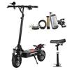 Electric Scooter Boyueda Q7Pro with Basket 2×1600W Motor High-Performance E-Scooter 52V 16Ah Battery, 10inch Tire Off-Road Foldable Electric Scooter