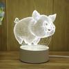 3D Ночник с Индивидуальным Логотипом: Хит продаж среди интернет-знаменитостей: Прикроватная лампа и подарок для девочек