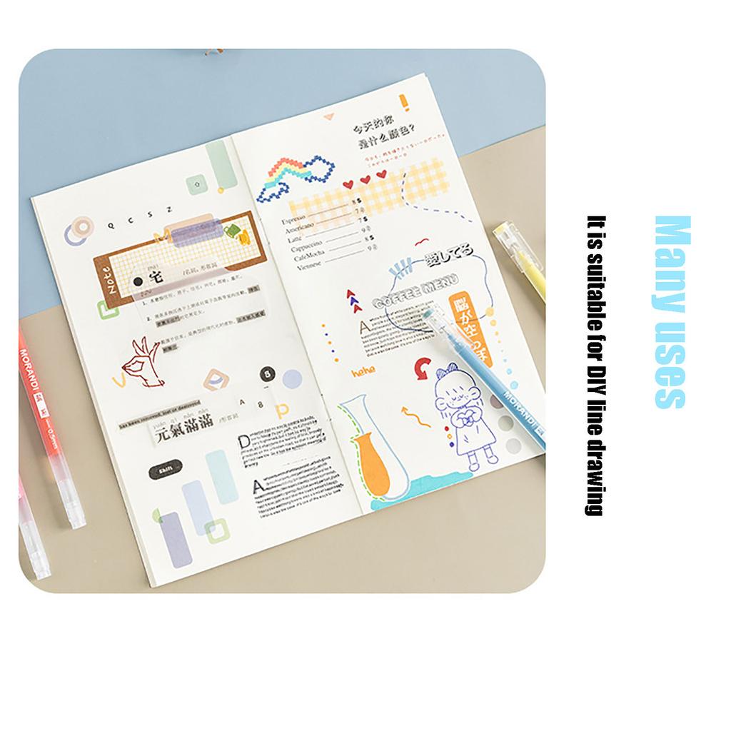 Multi-color Pens Large-capacity Color Pens 9 Sets Of Stationery 10ml