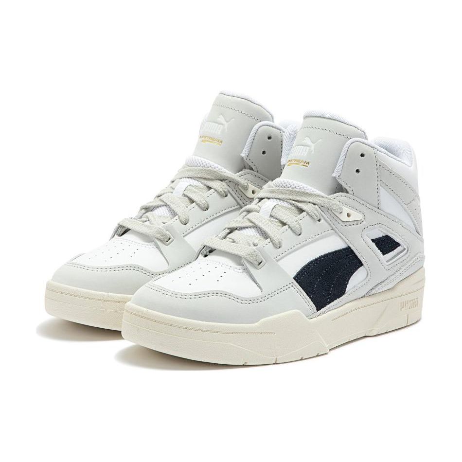 Puma Slipstream Invdr Mid Lux Удобные Повседневные Высокие Кроссовки Унисекс Кроссовки Молочно-белый Серый 388641-02