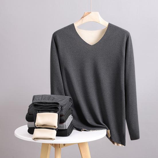 Мужской термобелье комплект кальсоны с начесом базовый слой комплект для холодной погоды верх и низ для зимы