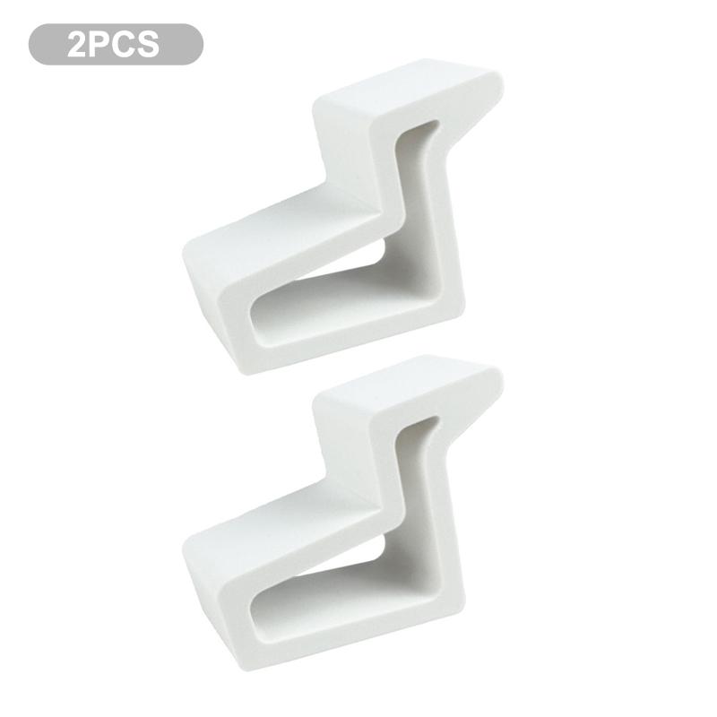 1/2/4pcs Window Stoppers Anti-Collision Door Clamps Sturdy Plastic Track Clip Fixer Balcony Isolators Indoor Ventilation Tools