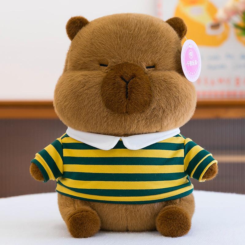 Wedding Cute Capybara Dress And Couple Dress Up Plush Doll For Gift And Decor