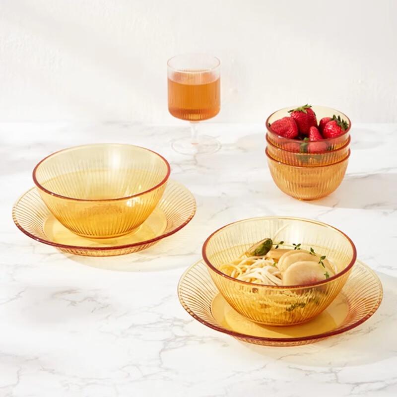 Corelleekco Corning Crystal Series 8-Piece Dinnerware Set