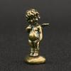 Прочная скульптура Купидона, анти-выцветание, декоративные бронзовые цветные латунные фигурки Купидона Эроса для подарков
