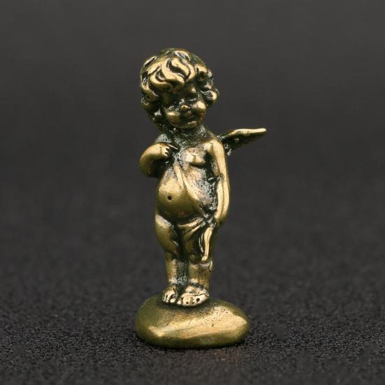 Милый Эрос Купидон Орнамент Четкими Линиями Портативный Декоративный