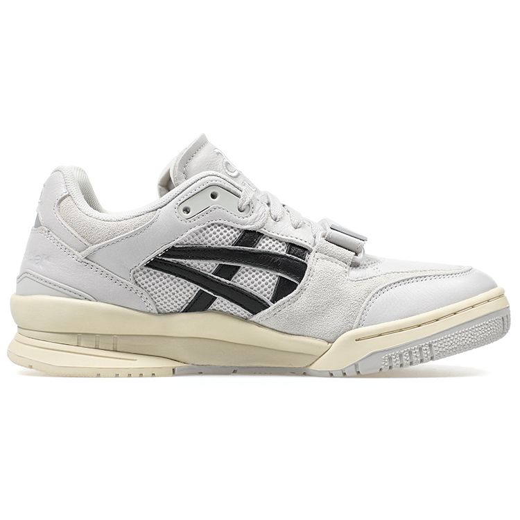 Asics Myge X Gel-Spotlyte Low V2 Ткань Кожа Модный тренд Низкий верх Ретро Баскетбольные кроссовки Унисекс кроссовки Светло-серый 1203A261-020