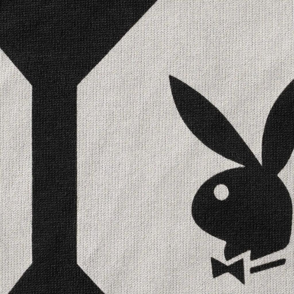 Supreme X Playboy Футболка с длинным рукавом Черная