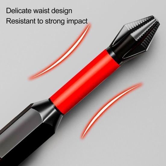 6 шт. высокомагнитных сверл для отверток, противоскользящие электрические сверла для отверток, набор из 6 штук, шестигранный хвостовик 1/4 дюйма, сталь, магнитная, 25, 50, 65, 70, 90, 150 мм