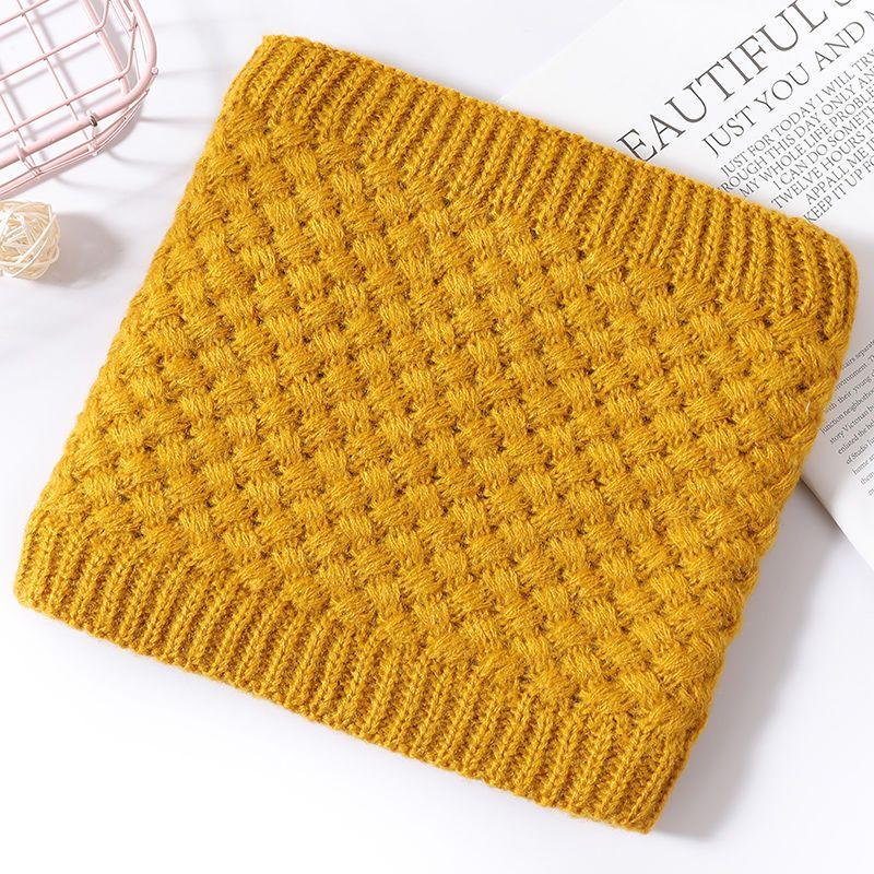 Универсальный флисовый утолщенный шарф-снуд для мужчин и женщин, зимний теплый вязаный шарф-капюшон