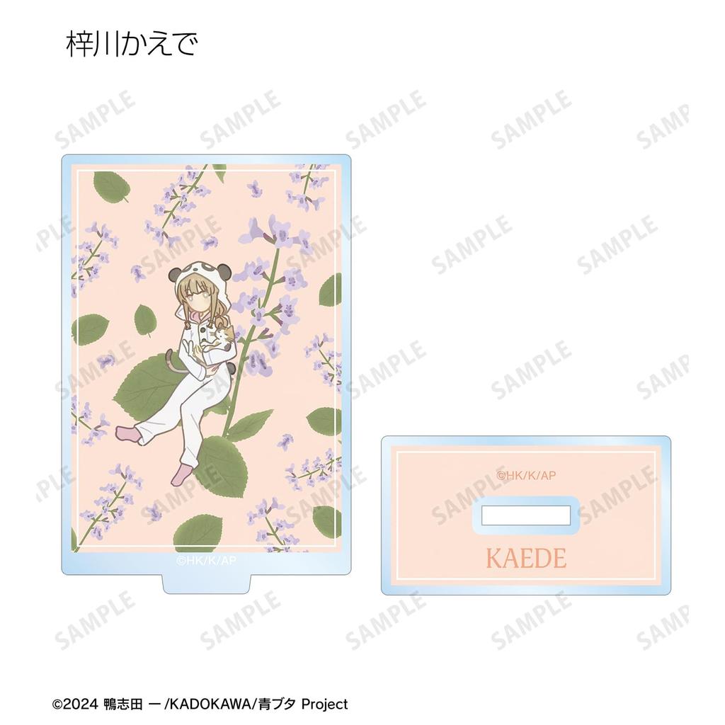 Не мечтает о серии «Девушка-кролик» Торговый Акриловый Стенд Ботания Коробка из 6 штук «Раскал Сэмпай»