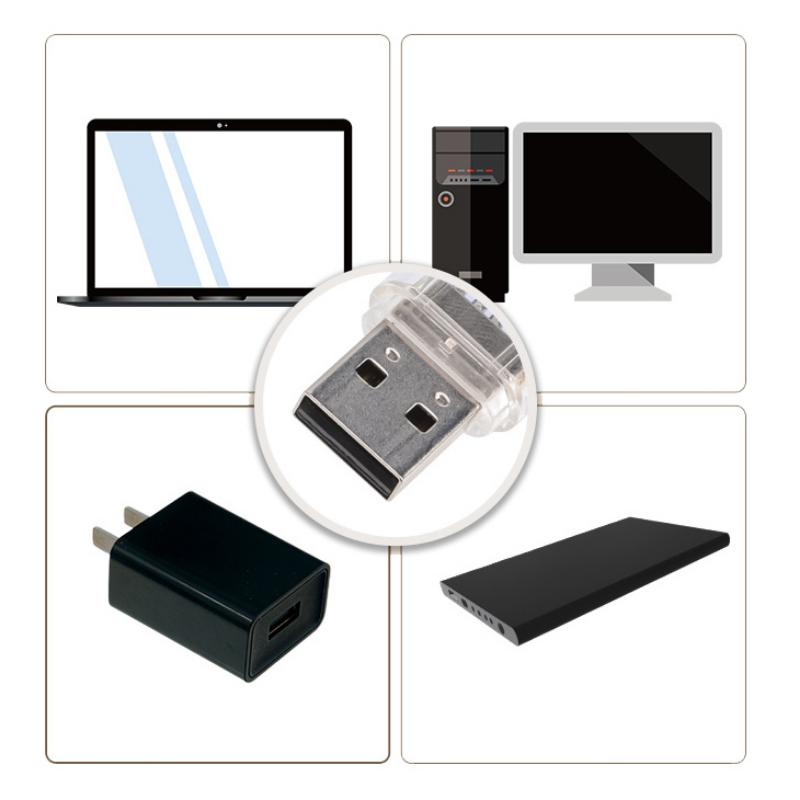 Тонкие и портативные USB светодиодные лампы для чтения, 2 шт. с диодами SMD 5630/5730, варианты теплого и белого света