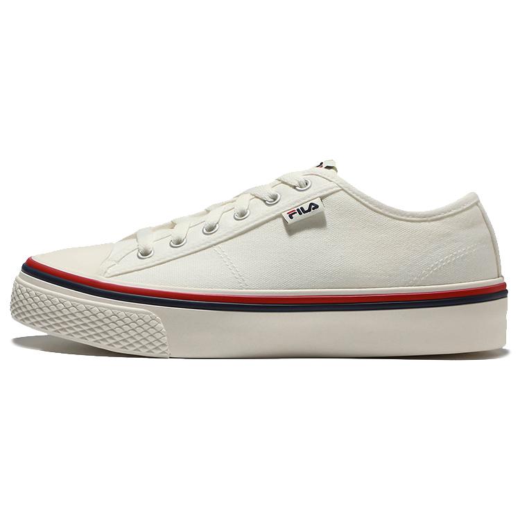 Fila Кеды Scanline Canvas Низкие Скейтбордические Обувь Унисекс Кремовый 1XM01586D_920