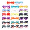 Trendy Colorful Candy Color Shades Heart-shaped Sunglasses Party Sun Glasses Heart Glasses