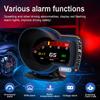 Универсальный F8 OBD GPS Жидкокристаллический Многофункциональный Приборный Дисплей Спидометр Давление Температура Воды Автомобильный Турбометр