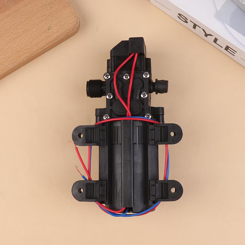 70 Вт DC 12 В микроэлектрический мембранный обратный водяной насос с автоматическим переключением 6 л/мин высокого давления для мойки автомобиля спрей самовсасывающий насос