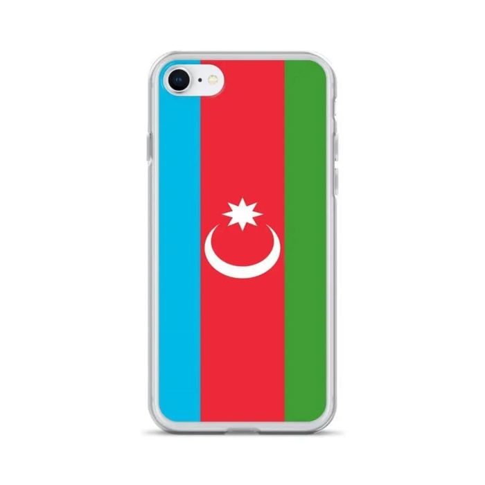 Coque Télephone Drapeau Azerbaïdjan - iPhone 6S Plus