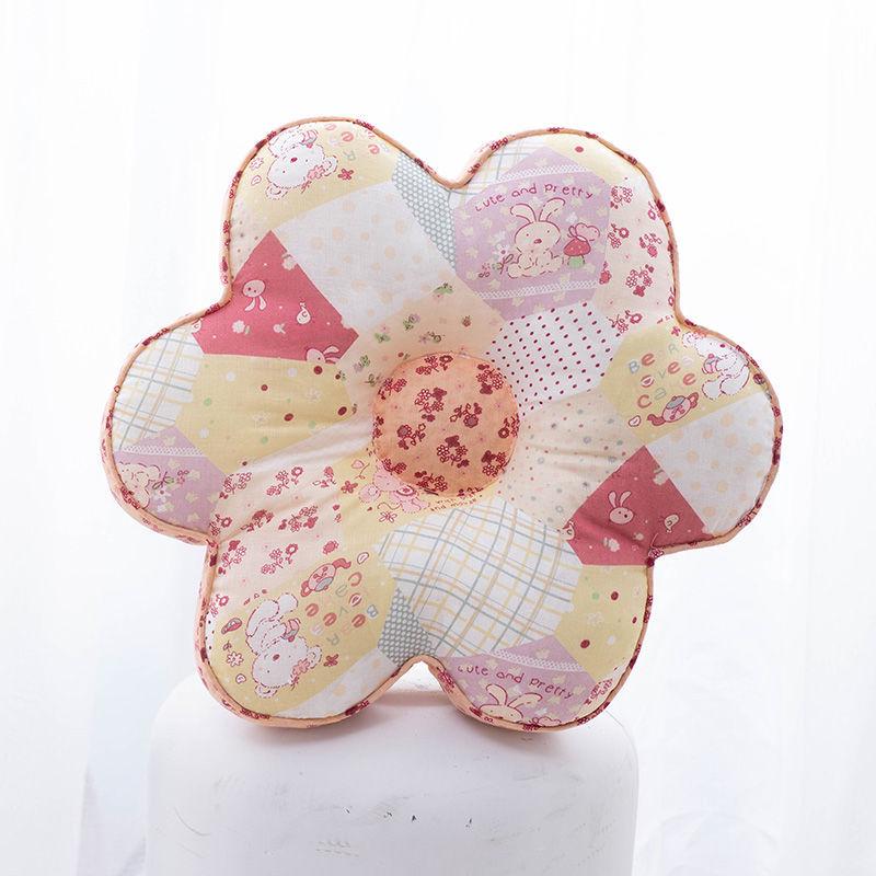 Корейская подушка с цветком сливы: Подушка для сна из 100% хлопка для офиса и спальни