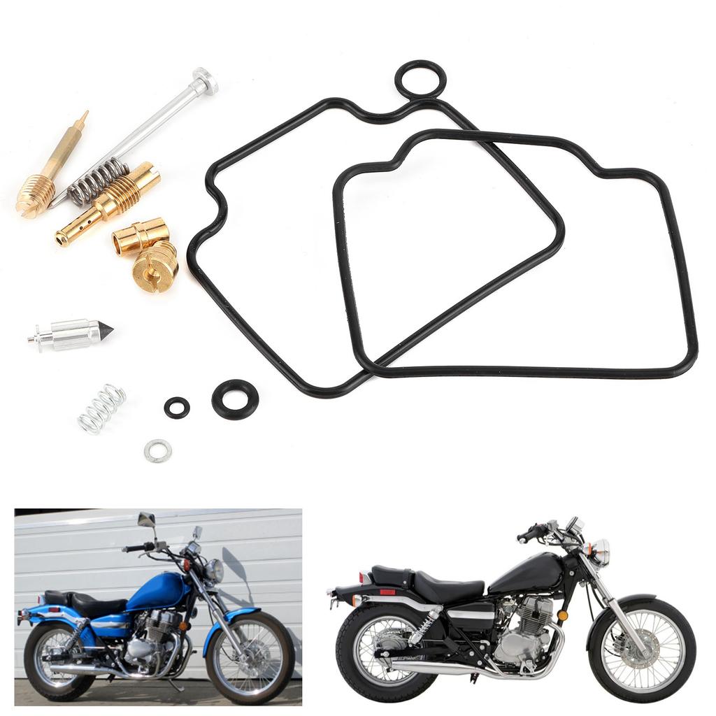 Carburetor Rebuild Kit 0201?318 Fit for Honda Rebel 250 CMX250 C 1986?2012