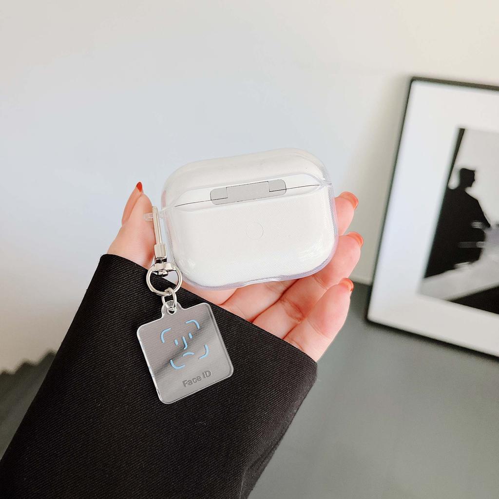 Милый силиконовый чехол для наушников с мультяшным кулоном и буквами для Apple Airpods 3 2 1 Pro, чехол для зарядки Bluetooth