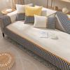 New Style Sofa Cushion Winter Plush Simple Modern Anti-slip Cushion Leather Sofa Cover Four-season Universal Cover Towel Thickening