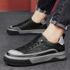 Модная повседневная обувь Мужские кроссовки на шнуровке Плоские туфли Модная кожаная обувь для мужчин Ретро-мода Обувь для отдыха на открытом воздухе Обувь для скейтбординга