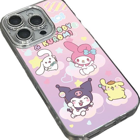 Милый серебристый чехол Hello Kitty для Apple 16