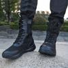 Мужские тактические тренировочные ботинки CQB521 Весна/Лето - Дышащая сетка с молнией