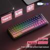 EWEADN V68 Трехрежимная беспроводная RGB-клавиатура с механическим ощущением