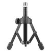 MS-12 Mini Foldable Adjustable Desktop Tripod Microphone Stand with MC3 Mic Clip Holder Bracket for