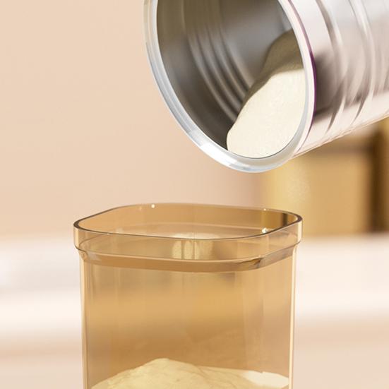 Контейнер для хранения сухого молока 800/1300 мл, герметичная банка, легко моется, переносной контейнер для закусок и еды