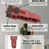 Precision Jig Door Latch Mortise Tool Door Lock Installation Kit  Professional Installation
