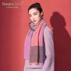 Shanghai Story Women's Pure Cashmere Plaid Scarf & Shawl