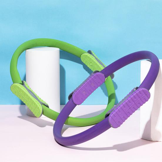 Женское кольцо для пилатеса с нескользящими ручками для ног, тонизирующее внутреннюю часть бедра, упражнения для мышц тазового дна, круг для йоги, домашний тренажерный зал, фитнес-оборудование