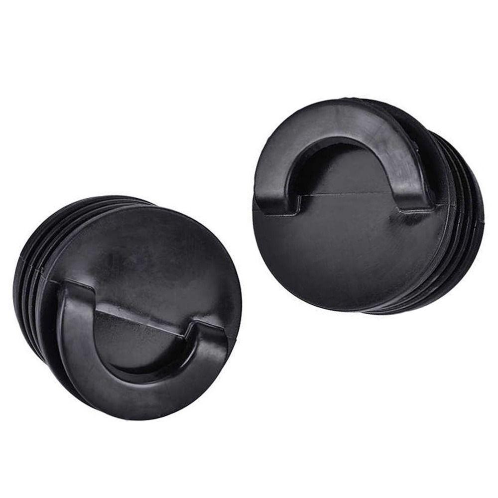 4pcs Black Rubber Kayak 3/4cm Bung Rubber Drain Holes Plugs Scupper Stopper Scupper Holes Plugs