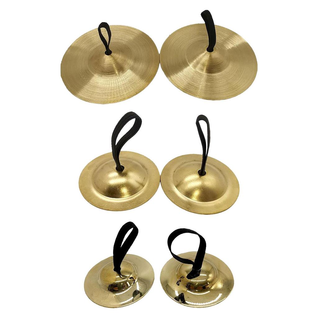 Crash Cymbal for Kids, Hand Cymbals, Belly Dancing Cymbals, copper Finger