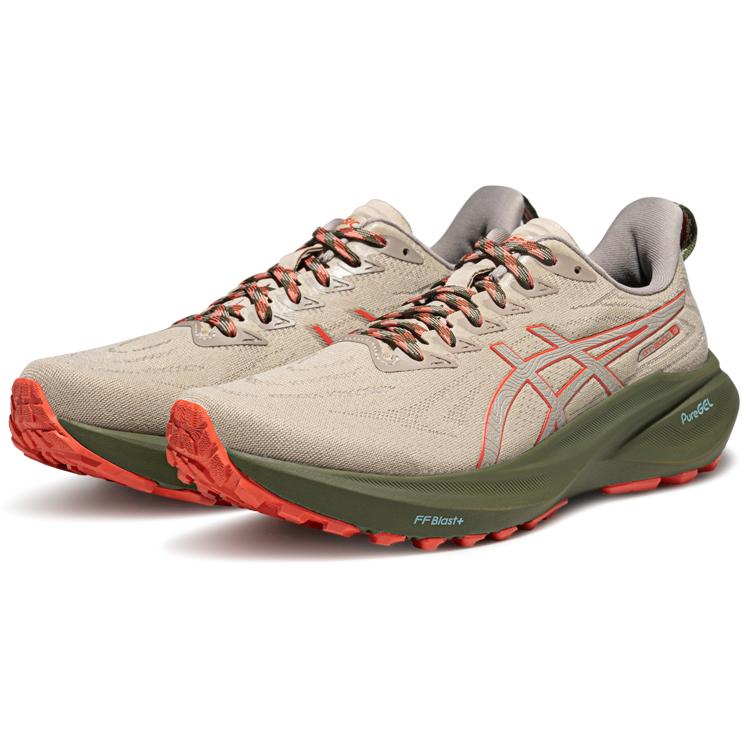 Asics GT 2000 13 Tr Nature Bathing Бежевый Красный Снеппер Зеленый 1011B954-300