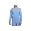 Nike Свитшот с круглым вырезом и длинным рукавом с логотипом и буквами Мужская толстовка Небесно-голубого цвета DZ2690-416